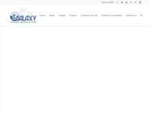 Tablet Screenshot of galaxystoneworks.com